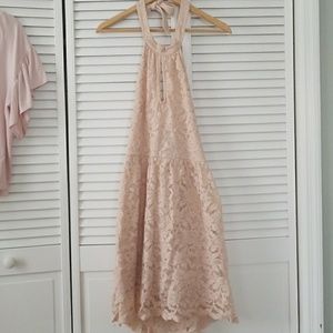 SUMMER CLEARANCE Forever 21 Pastel Pink Lace Dress